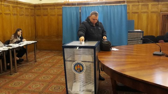 Galați: Secție de vot pentru cetățenii din Republica Moldova