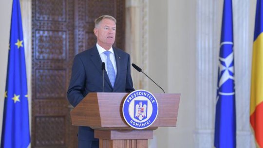 K. Iohannis: Students will return to school on Monday