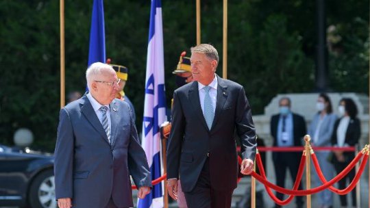 Președintele statului Israel, Reuven Rivlin, primit la Palatul Cotroceni