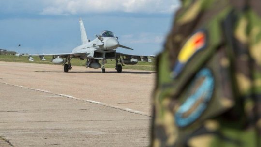 The German Air Force sends three Eurofighter jets to Romania