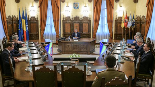 The President of Romania called a meeting of the SCND for tomorrow