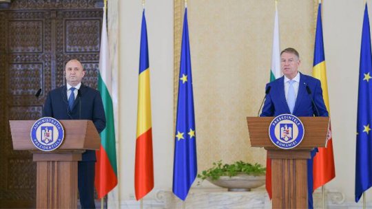 Preşedintele Klaus Iohannis s-a întâlnit cu omologul său bulgar