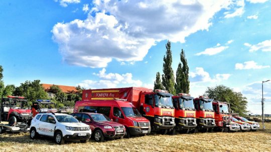 România ajută la stingerea incendiilor din Franța