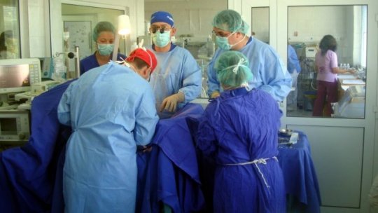 Doctors from the "Grigore Alexandrescu" Children's Hospital performed the first liver transplant in a child