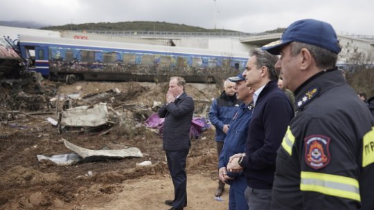 Premierul grec Kyriakos Mitsotakis le-a cerut iertare familiilor victimelor accidentului feroviar