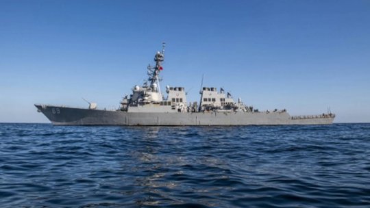 Distrugătorul american USS Milius a navigat prin Strâmtoarea Taiwan