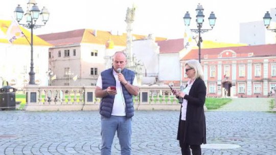 Săptămâna Radio România Actualități la Timișoara. Emisiunea "Matinal", live din Piața Unirii