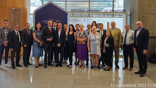 Reprezentanții COMOTI, vizită la National University of Singapore