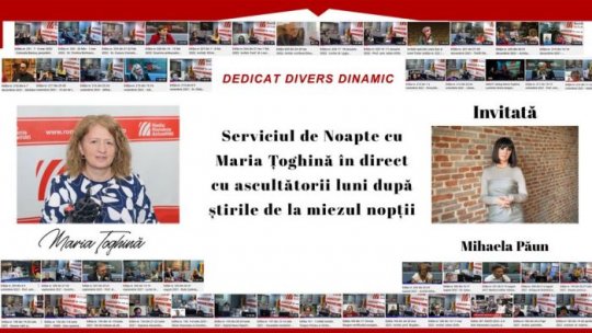 Directorul ARCUB, Mihaela Păun, vine la Serviciul de noapte