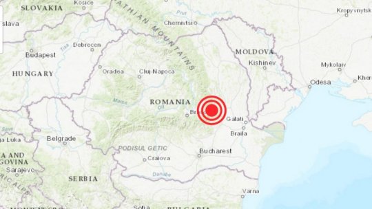 Cutremur cu magnitudinea 3,5 în judeţul Vrancea