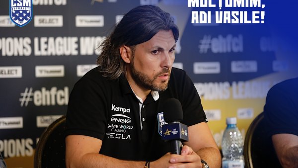 Adrian Vasile nu mai este antrenor la CSM București