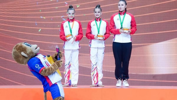 România este Campioană Europeană la gimnastică ritmică junioare
