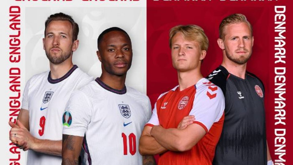 Semifinale EURO 2020: Anglia - Danemarca