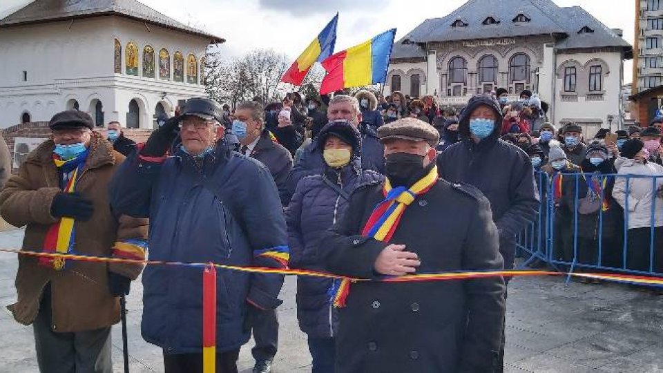 FOTO: Manifestări dedicate Unirii Principatelor Române, la Focșani