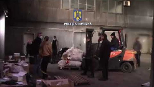 VIDEO: Cum distruge Poliția Română drogurile confiscate