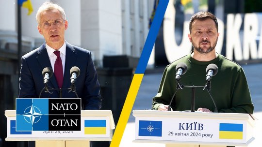 Șeful NATO, în vizită neanunțată la Kiev