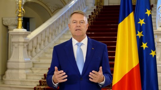 Iohannis: Finalul de an este o bună ocazie de a privi spre viitor cu optimism și încredere