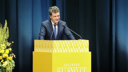 VIDEO: Nicușor Dan, la Summitul Industriașilor de la Salzburg