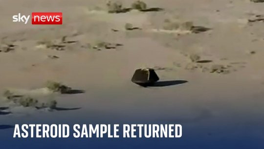 NASA prezintă azi primele imagini ale eşantionului colectat de pe asteroidul Bennu