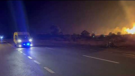 Explozia de pe șantierul Autostrăzii Moldovei „a avut loc din cauza fisurării magistralei de transport gaze naturale”