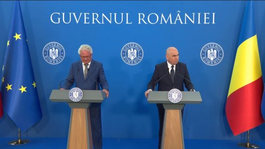 Video/ În direct: Declarațiile premierului și ale directorului companiei Rheinmetall AG