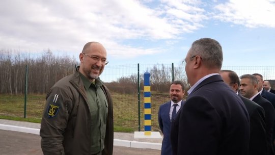 Premierul Ucrainei: România ne susţine foarte activ în lupta împotriva agresorului