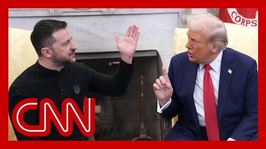 Discuții tensionate la Casa Albă între Donald Trump, J.D. Vance și Volodimir Zelenski