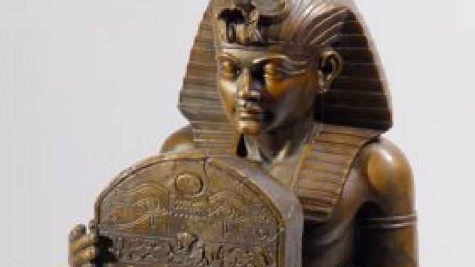 Expoziţie egipteană cu săli şi pentru nevăzători