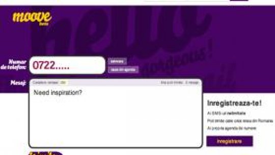 O nouă adresă de la care puteți trimite gratuit sms-uri