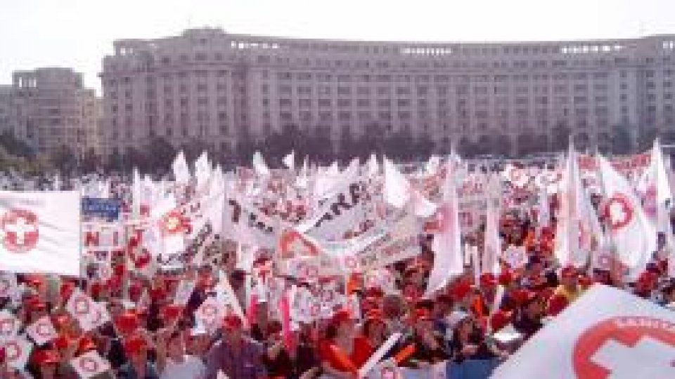Colegiul Medicilor, solidar cu participanţii la greva generală