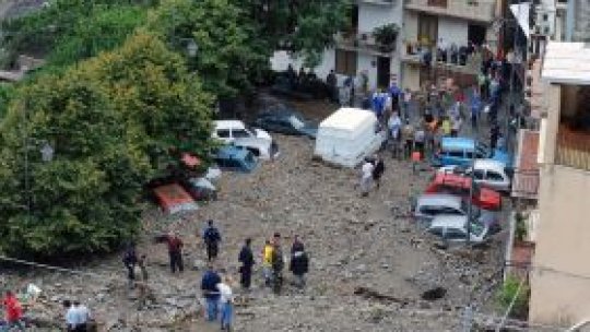 O româncă, "victimă a inundaţiilor" din Sicilia