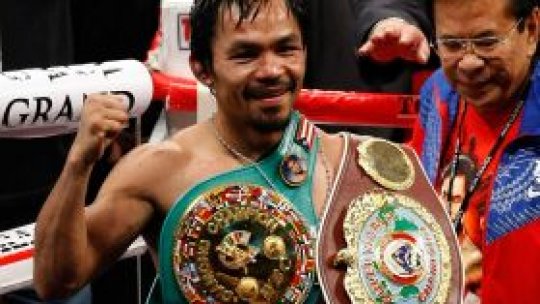 Manny Pacquiao face istorie în box