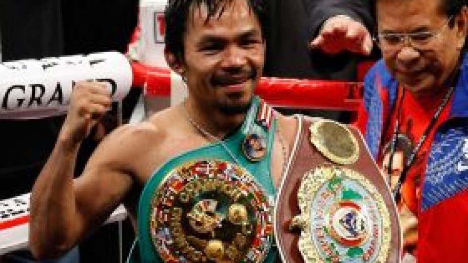 Manny Pacquiao face istorie în box