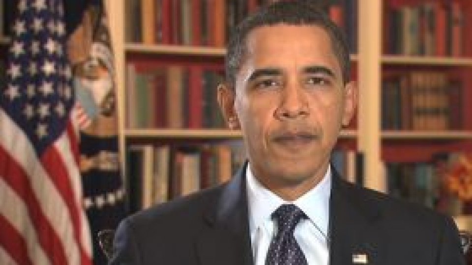 Barack Obama a ordonat arborarea drapelelor în bernă