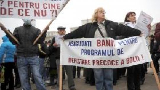 Proteste ale bolnavilor cronici