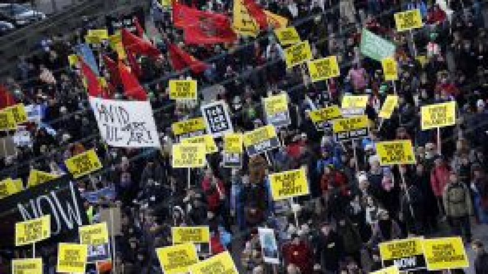 Manifestaţii cu prilejul summitului de la Copenhaga