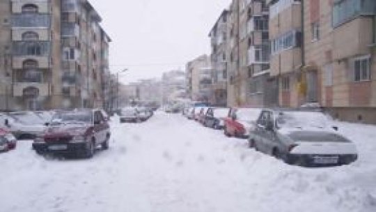 Iarna pe şoselele României