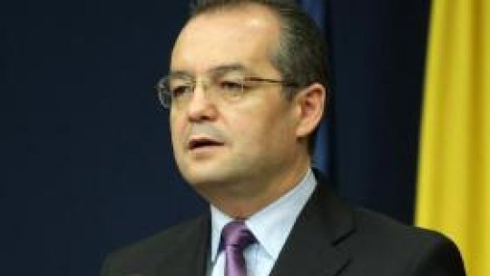 Emil Boc: "Primul examen în faţa zăpezii a fost ratat"