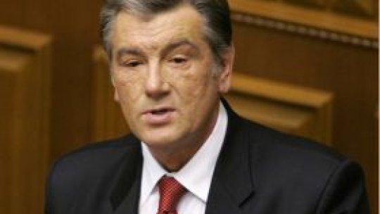 Avertisment al preşedintelui ucrainean