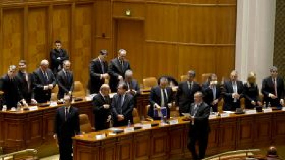 Guvernul Boc a trecut în Parlament