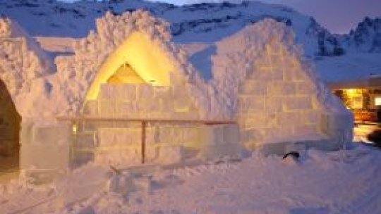 S-a deschis hotelul de gheaţă de la Bâlea Lac