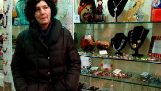 Perle de sticlă româneşti la Roma