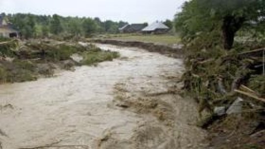 Inundaţii în judeţul Hunedoara