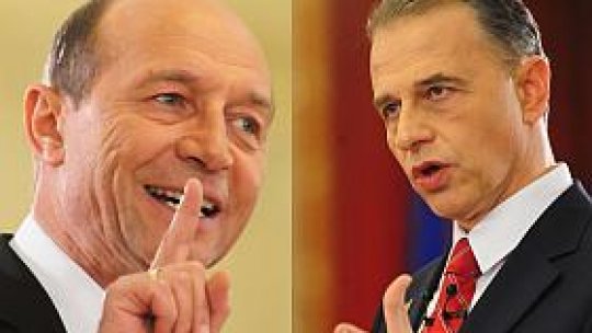 Rezultate parţiale: Băsescu:50,37%, Geoană: 49,62% 