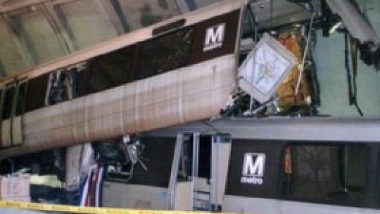 Şase morţi, în urma unei coliziuni la metroul din Washington