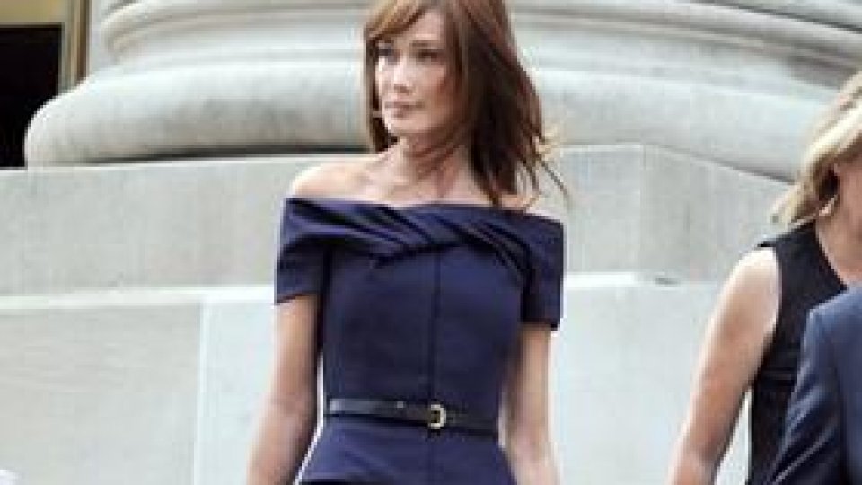 Prima Doamnă a Franţei va cânta pentru Nelson Mandela