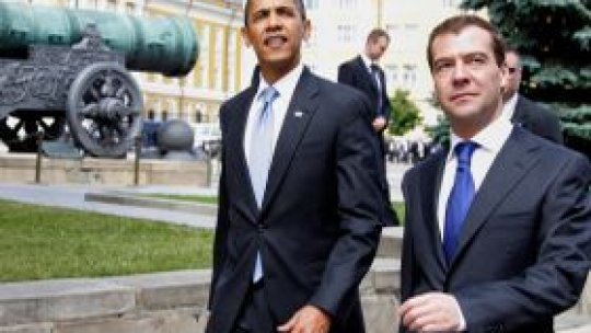 Barack Obama şi-a încheiat vizita la Moscova