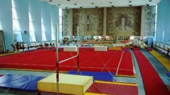 Echipa masculină a României, medalie de aur în proba de trio la gimnastică aerobică