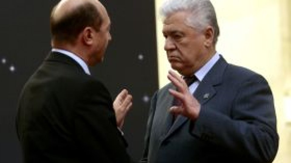 Vladimir Voronin: "Noi nici nu am făcut război cu preşedintele Băsescu"