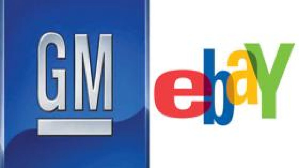 General Motors şi eBay dau mâna pe piaţa auto online
